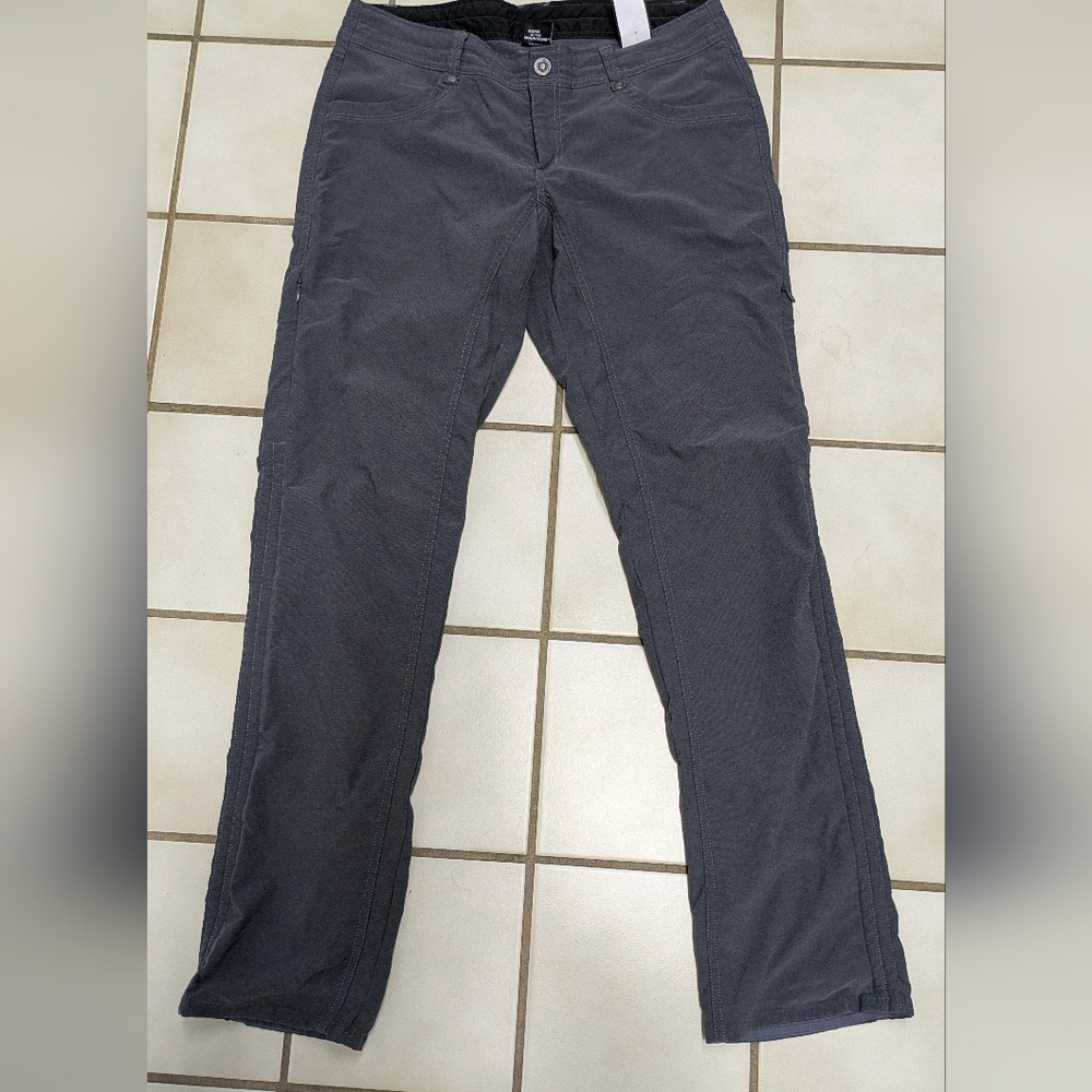 Kuhl Trekr Pants/Hiking/Outdoor-Style 6353-Gray Sz 10 Reg